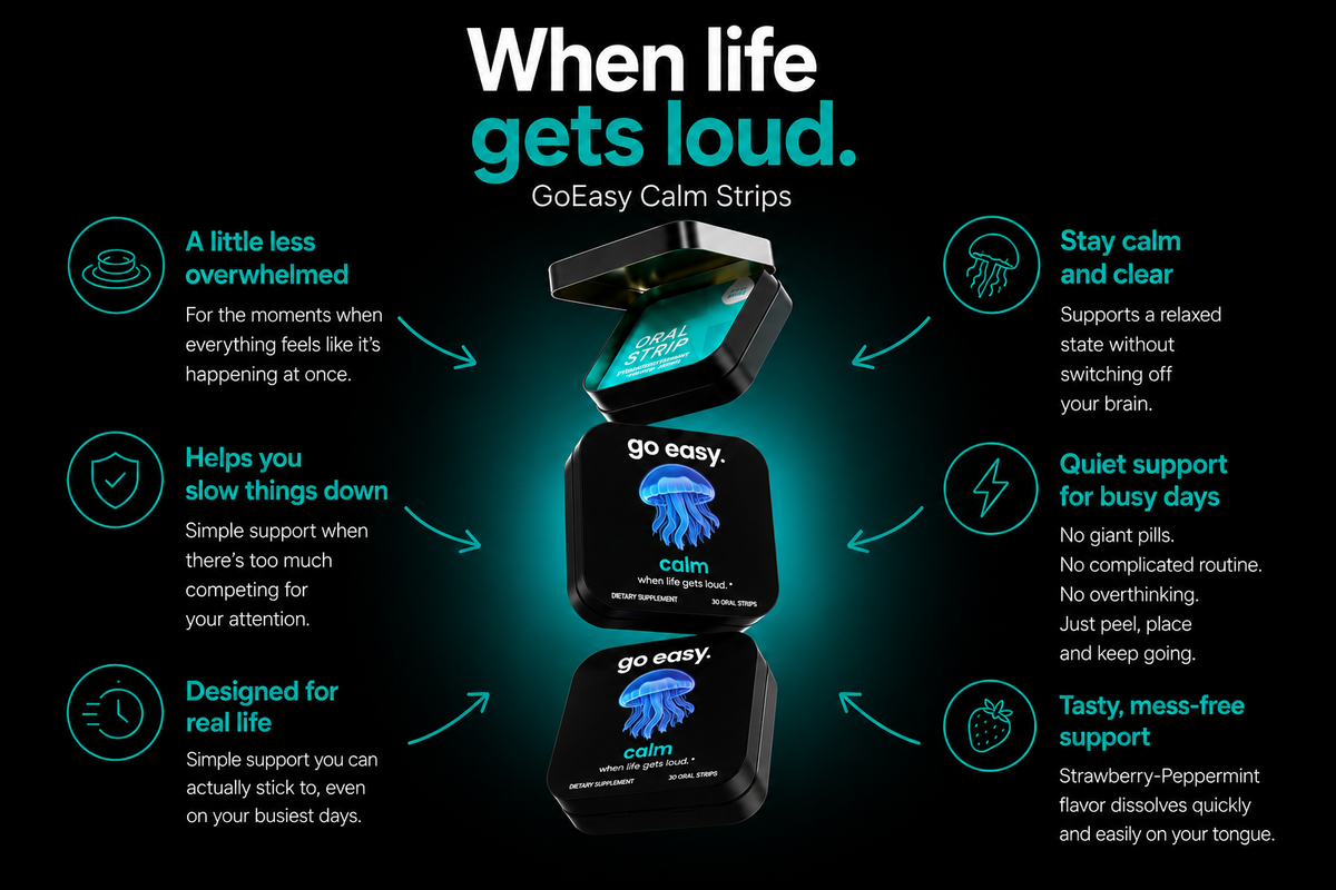 GoEasy Calm Strips | When Life Gets Loud